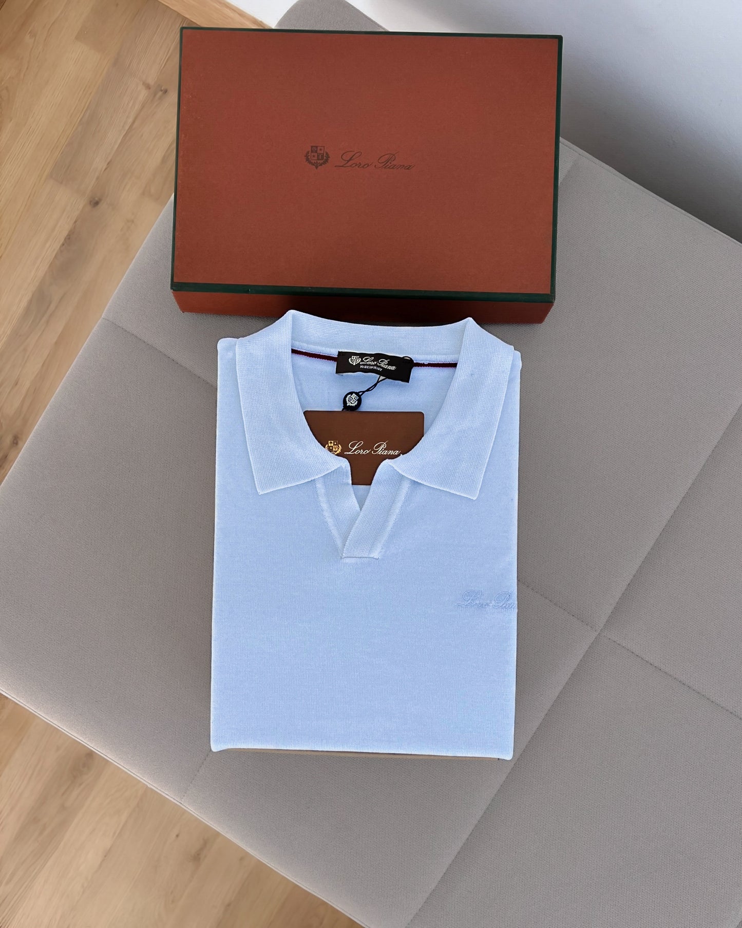 Polo LORO PIANA en maille douce