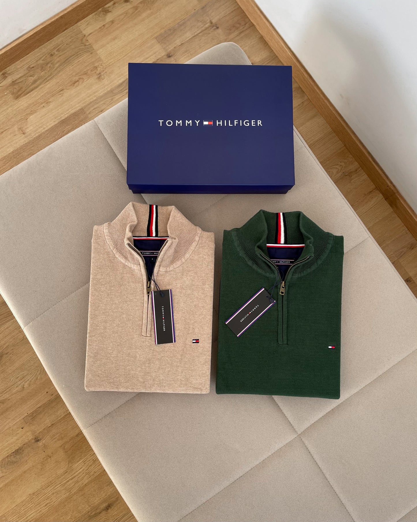 Pull Tommy Hilfiger demi-zip