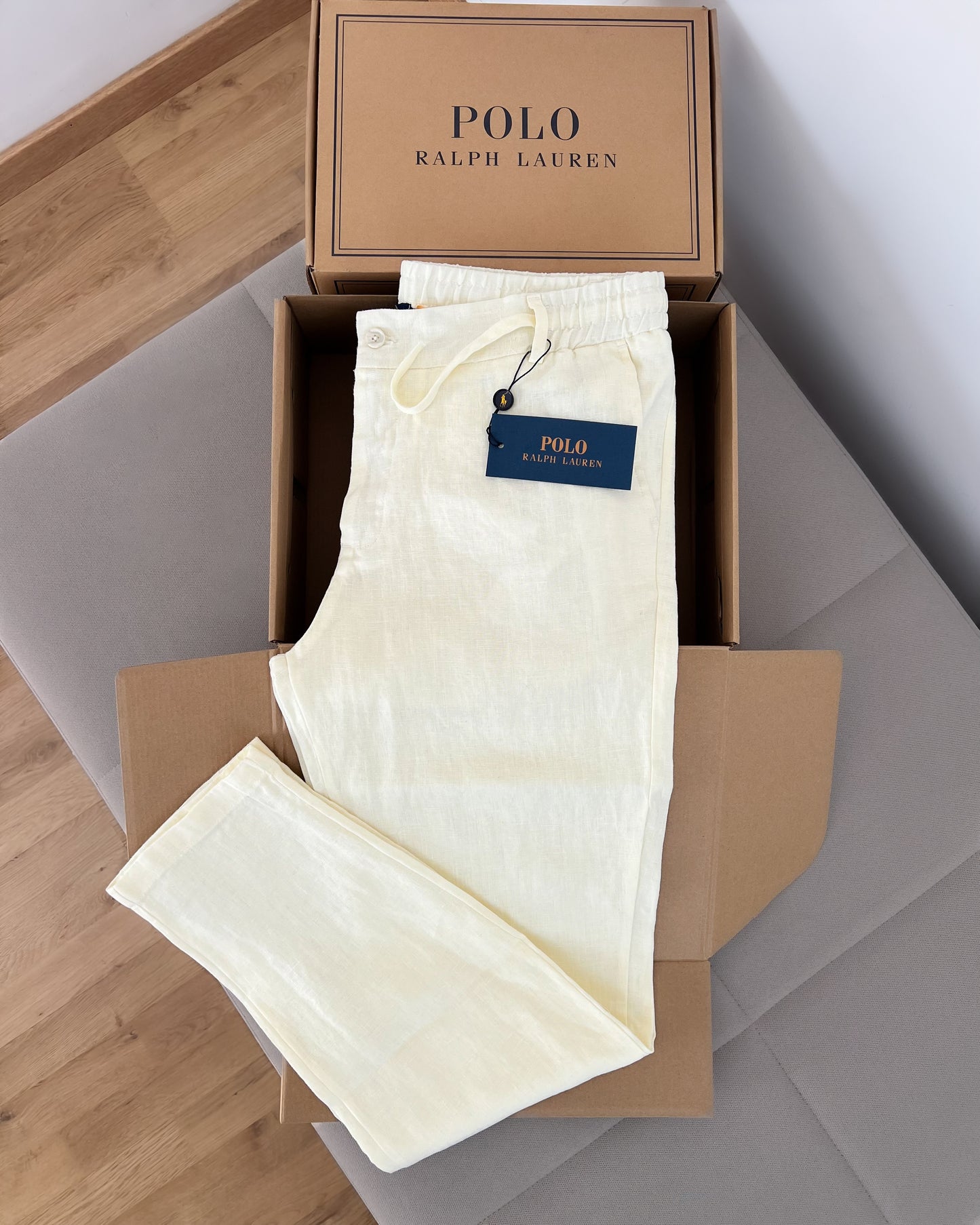 Pantalon Ralph Lauren en 100% Lin