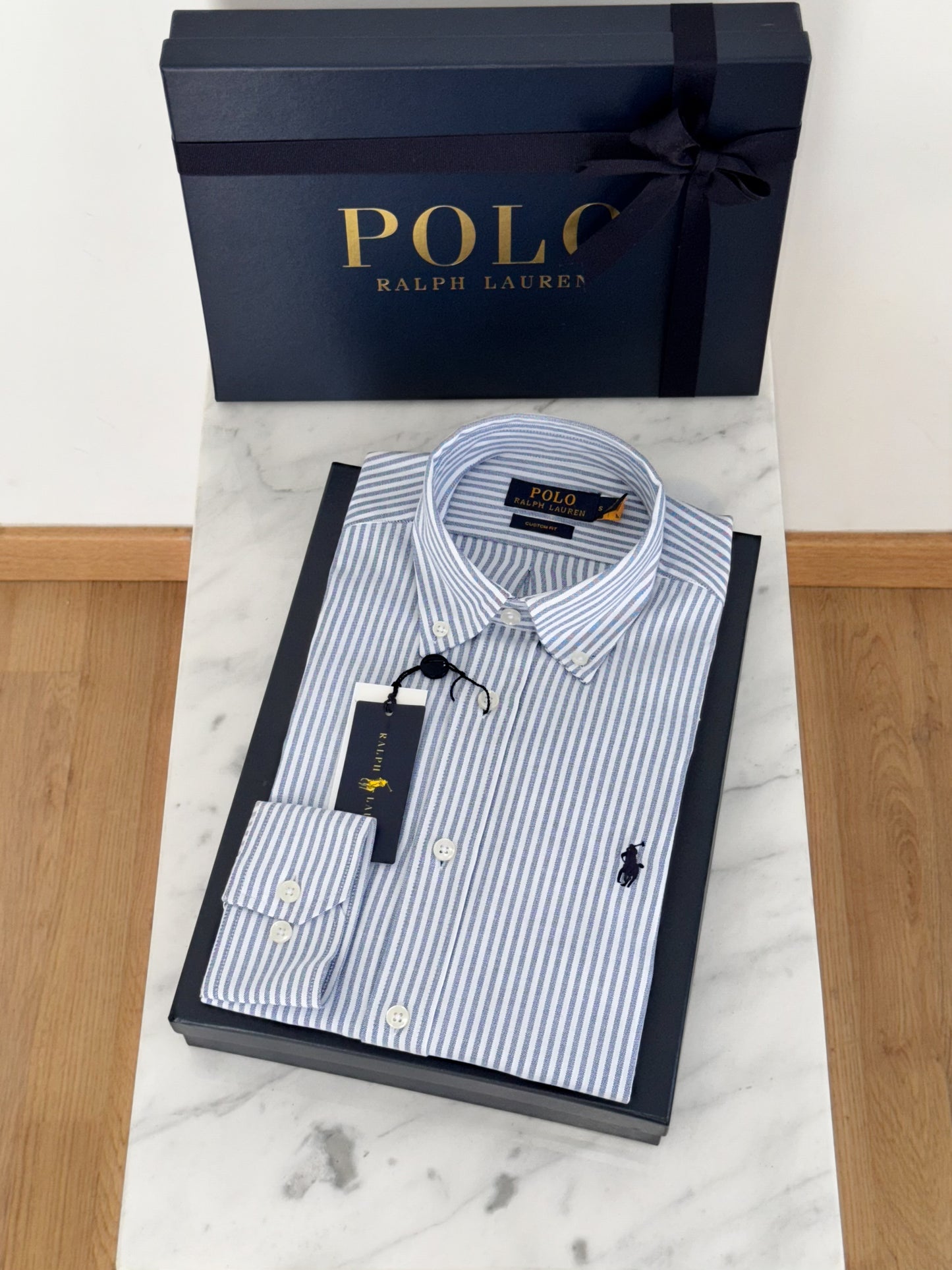 Chemise Ralph Lauren rayée en Oxford