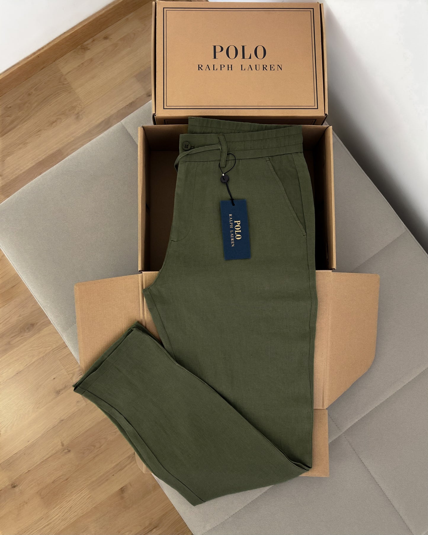 Pantalon Ralph Lauren en 100% Lin