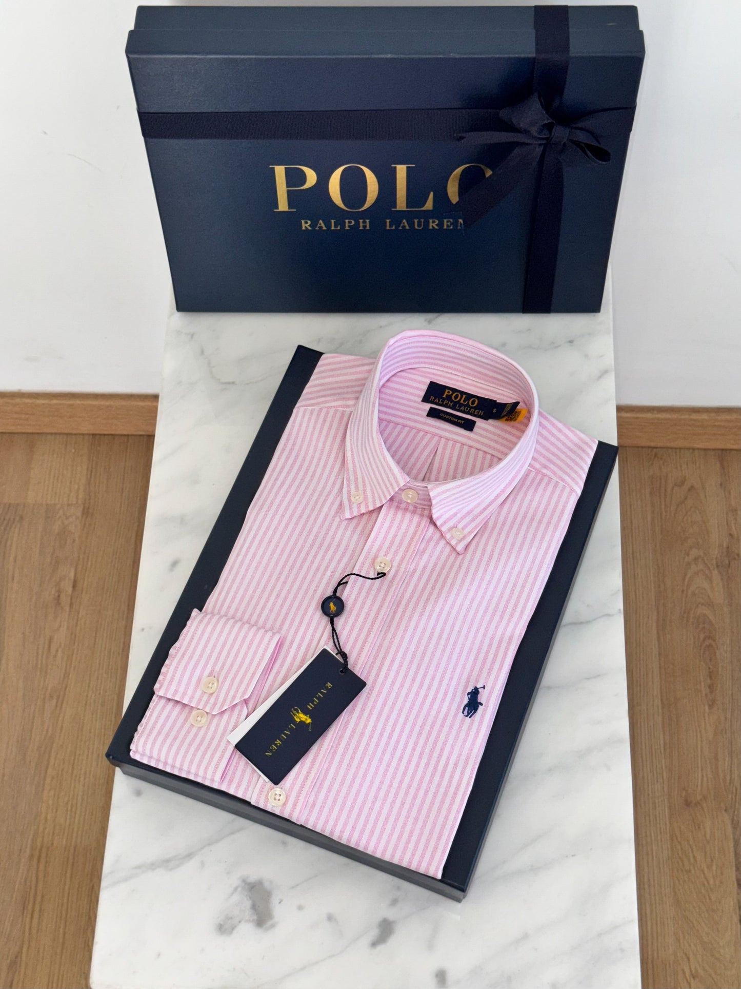 Chemise Ralph Lauren rayée en Oxford