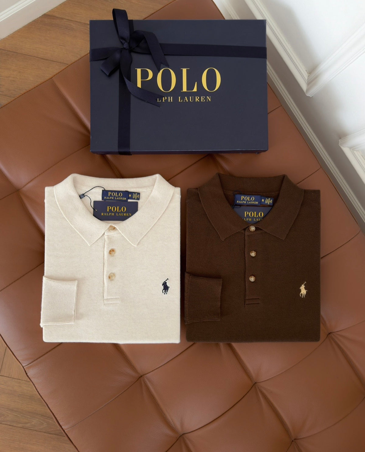 Pull Ralph Lauren à col polo
