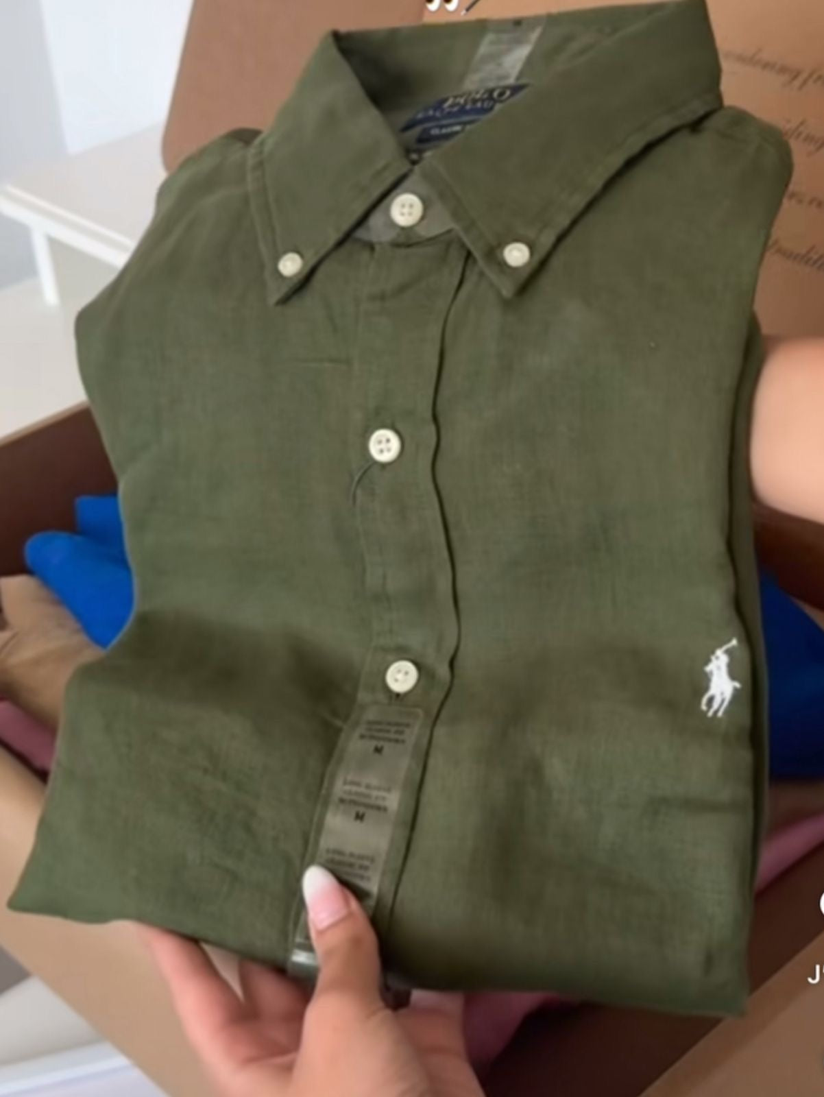 Chemise Ralph Lauren en 100% Lin