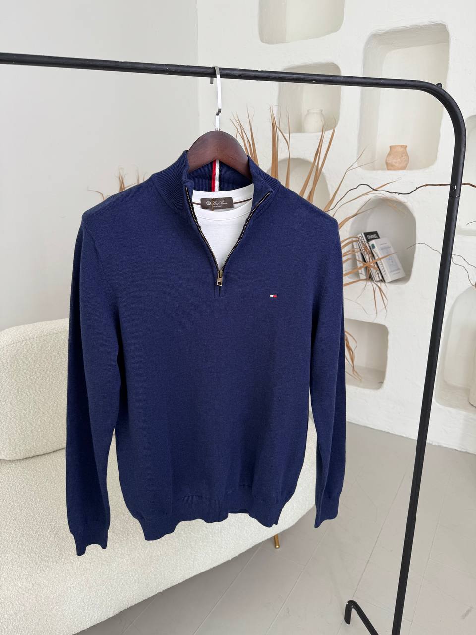 Pull Tommy Hilfiger demi-zip