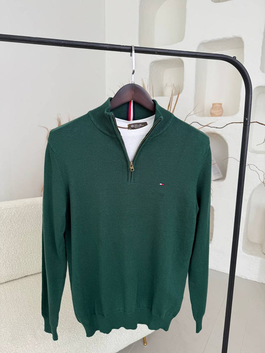 Pull Tommy Hilfiger demi-zip